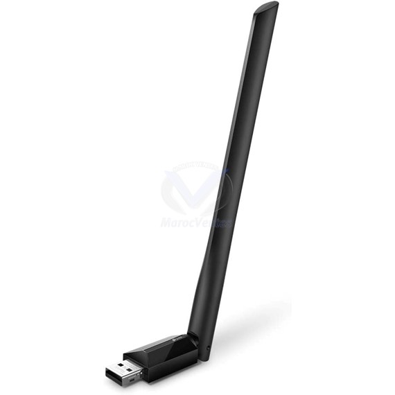 AC600 Dual Band Wireless USB Adapter, MediaTek, 1T1R, 433Mbps at 5GHz + 150Mbps at 2.4GHz, 802.11ac/a/b/g/n, USB 2.0, 1 internal antenna ARCHERT2U