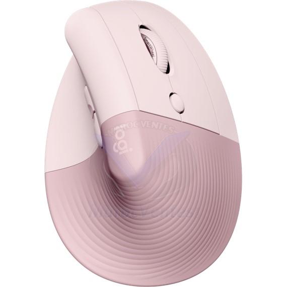 SOURIS 3D Lift  Vertical Ergonomique ROSE FONCÉ 910-006478