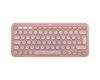 Clavier sans Fil  Pebble Keys 2 K380s TONAL ROSE FRA  BT UNIVERSAL