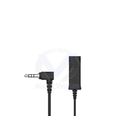 Cordon Jack 2.5mm avec Commandes Volume Mute Jack 2.5mm BX 90°