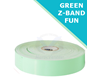 Z-BAND FUN 25MM GREEN (4*350) Desktop Box of4° 1001271264
