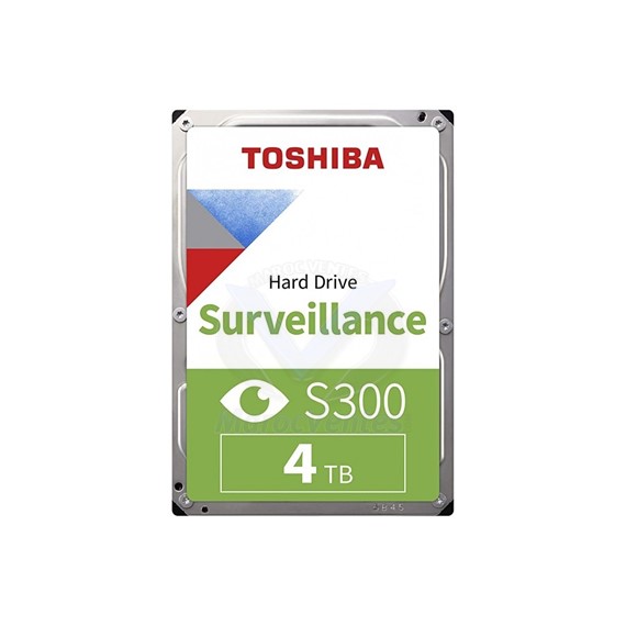 DISQUE DUR DE SURVEILLANCE TOSHIBA S300 SATA 3.5” 4TO HDWT840UZ