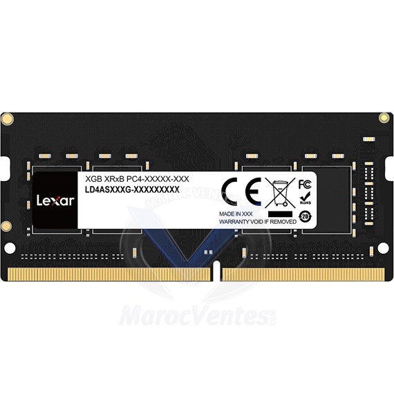 LEXAR DDR4 8GB SO-DIMM CL22 LD4AS008G-B3200GSST