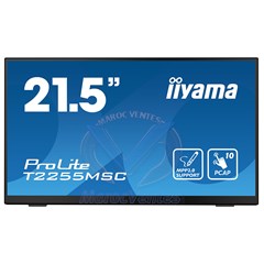 PROLITE Ecran Tactile MultiTouch 22 pouces Full HD avec verre bord à bord T2255MSC-B1