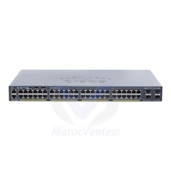 Commutateur - Géré 48 x 10/100/1000 (PoE+) + 2 x 10 Gigabit SFP+