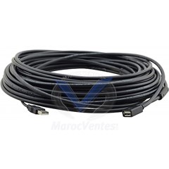 CÂBLE D'EXTENSION ACTIVE USB 2.0 A(M) À A(F) 4,6 MÈTRES CA-UAM/UAF-15