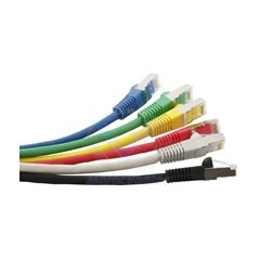 Cordon de brassage 3M UTP CAT6/6A 4 Couleurs (BLEU-ROUGE-GRIS-JAUNE)