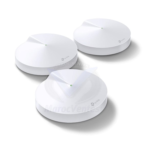 AC1300 Whole-Home Wi-Fi System, Qualcomm, Dual-Band, 802.11ac/a/b/g/n, 717MHz Quad-core CPU, Bluetooth 4.2, 2 Gigabit Ethernet Ports, 1 USB Type-C Port, 4 internal antennas, 256QAM, MU-MIMO, HomeCare(Parental Controls, 3-Year Built-In Antivirus, Quality o