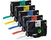 RUBAN AIMO D480BT NOIR/BLEU 18MM COMPATIBLE AVEC  BROTHER 4B51Z
