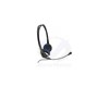 Casque-Micro Stéréo Ajustable Jack 3.5 mm noir 059804