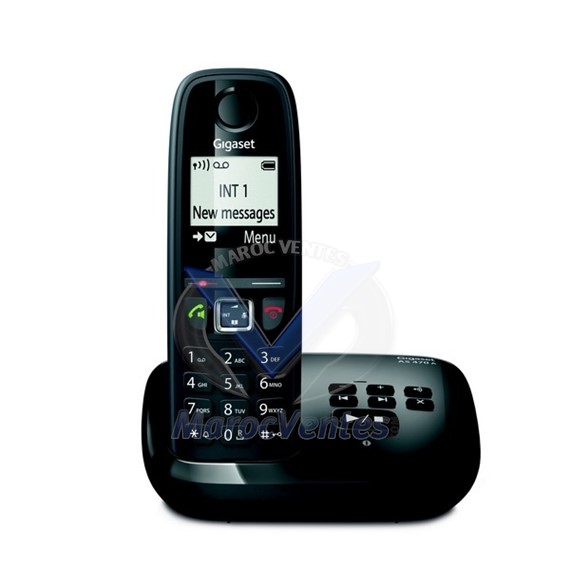 Téléphone sans-fil avec répondeur design modernisé 4250366852935