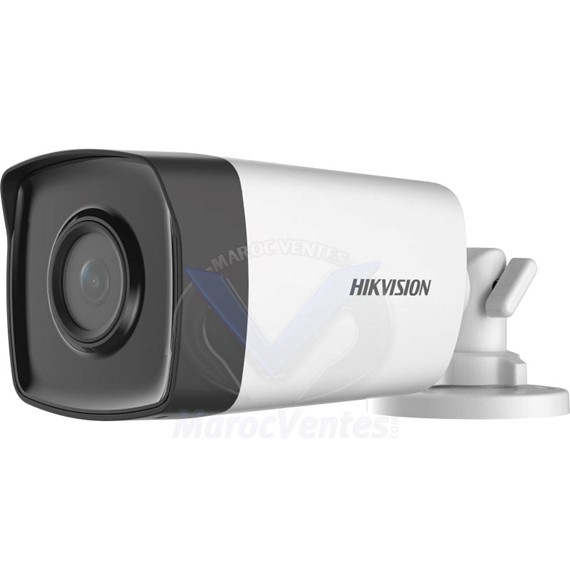HIKVISION Caméra Externe Fixed Bullet 2MP IP67, IR80m 12M DS-2CE17D0T-IT5F(C)